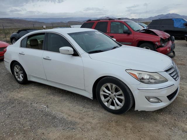 KMHGC4DD5DU212266 - 2013 HYUNDAI GENESIS 3.8L WHITE photo 4