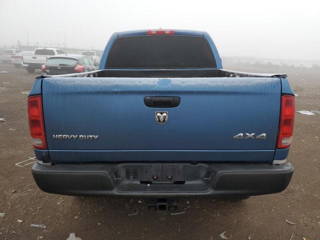 1D7KS28D46J233734 - 2006 DODGE RAM 2500 ST BLUE photo 6