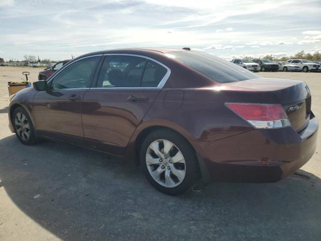 JHMCP268X8C001490 - 2008 HONDA ACCORD EXL MAROON photo 2