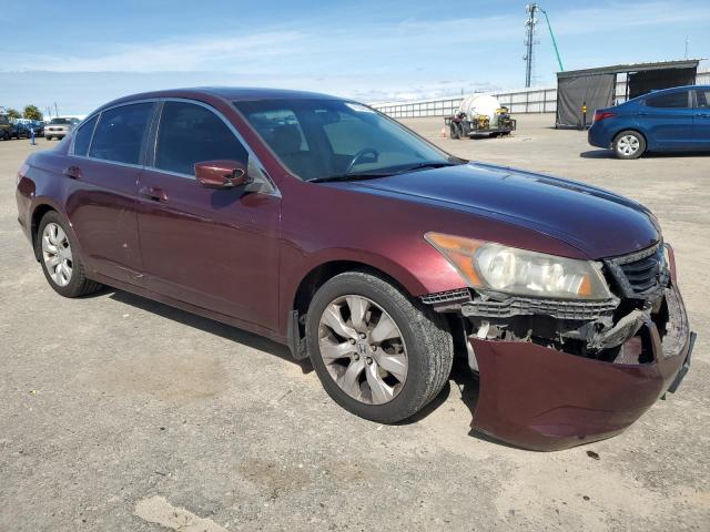 JHMCP268X8C001490 - 2008 HONDA ACCORD EXL MAROON photo 4