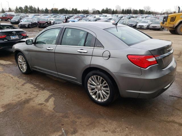 1C3CCBCB4CN250883 - 2012 CHRYSLER 200 LIMITED GRAY photo 3