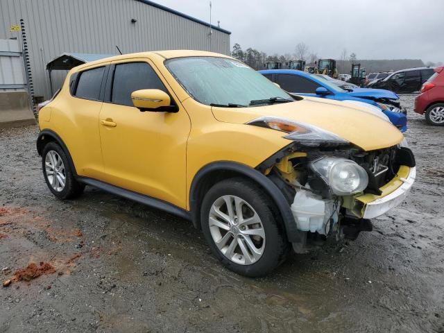 JN8AF5MR6GT608210 - 2016 NISSAN JUKE S YELLOW photo 4