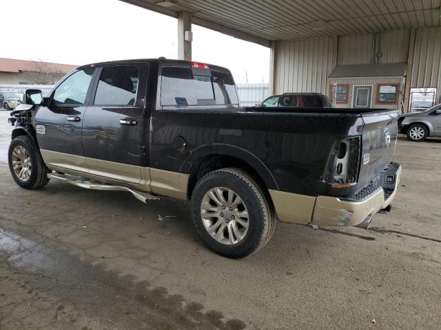 1C6RR7WT1HS617227 - 2017 RAM 1500 LONGHORN BROWN photo 2