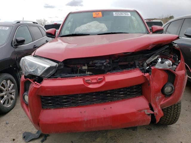 JTEBU5JR2H5427343 - 2017 TOYOTA 4RUNNER SR5/SR5 PREMIUM 红色 照片 5