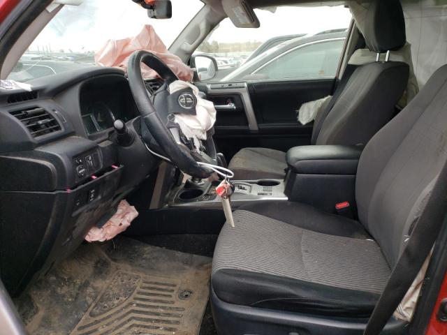 JTEBU5JR2H5427343 - 2017 TOYOTA 4RUNNER SR5/SR5 PREMIUM 红色 照片 7