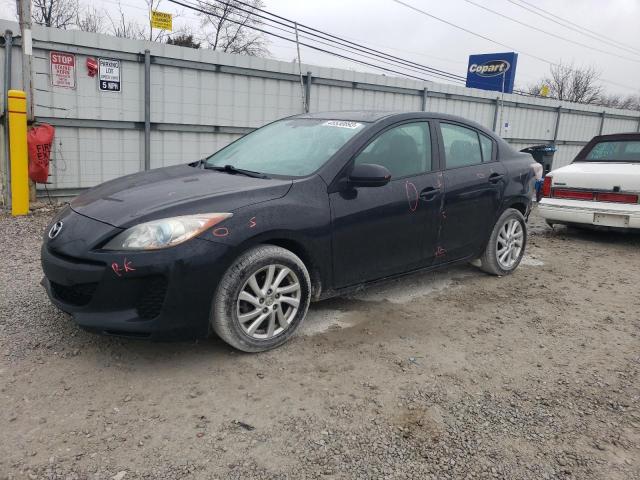 JM1BL1V77C1698780 - 2012 MAZDA 3 GRAND TO I BLACK photo 1
