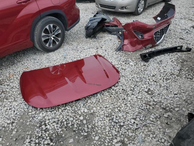 5TDHZRAH1MS532796 - 2021 TOYOTA HIGHLANDER XLE RED photo 12