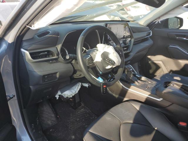 5TDGZRAH6MS079299 - 2021 TOYOTA HIGHLANDER XLE BLUE photo 7