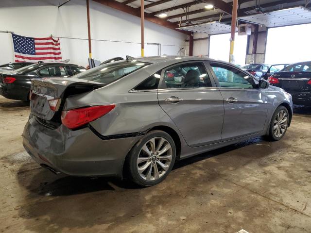 5NPEC4AC9CH423213 - 2012 HYUNDAI SONATA SE GRAY photo 3