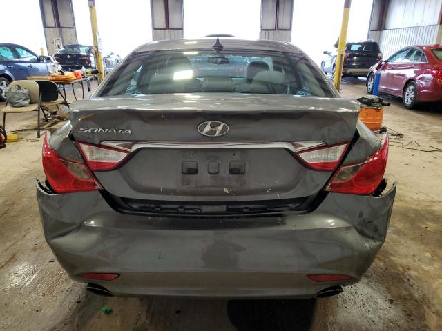 5NPEC4AC9CH423213 - 2012 HYUNDAI SONATA SE GRAY photo 6