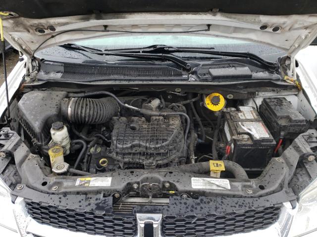 2C4RDGBG5FR724683 - 2015 DODGE GRAND CARA SE WHITE photo 11