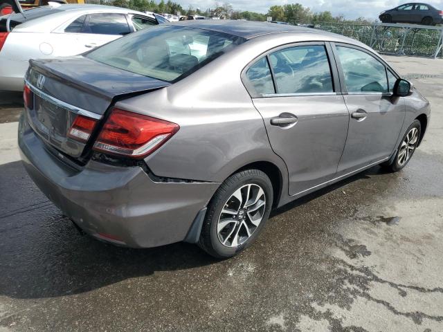 19XFB2F88DE030552 - 2013 HONDA CIVIC EX GRAY photo 3