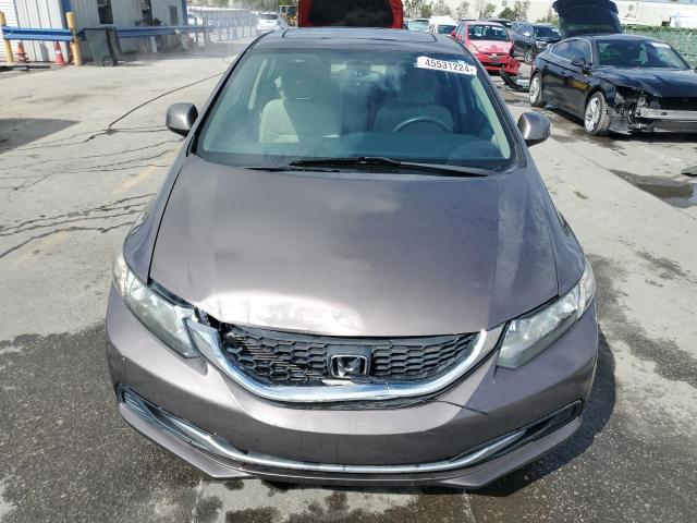 19XFB2F88DE030552 - 2013 HONDA CIVIC EX GRAY photo 5