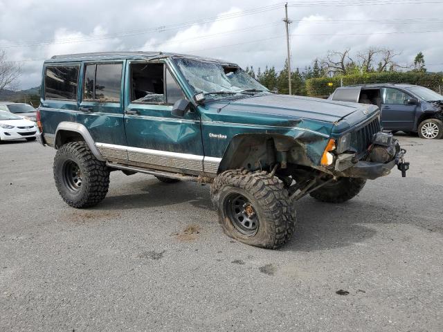 1J4FJ78S3TL195059 - 1996 JEEP CHEROKEE COUNTRY GREEN photo 4