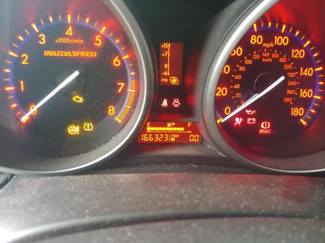 JM1BL1H4XA1282821 - 2010 MAZDA SPEED 3 BLACK photo 8