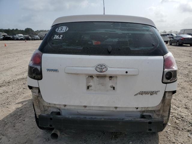2T1KR32E78C688363 - 2008 TOYOTA COROLLA MA XR WHITE photo 6