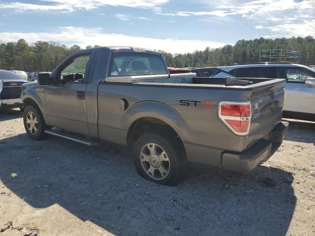 1FTRF12W49KB51003 - 2009 FORD F150 GRAY photo 2