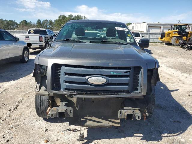 1FTRF12W49KB51003 - 2009 FORD F150 GRAY photo 5