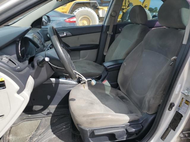 KNAFU4A20D5716067 - 2013 KIA FORTE EX SILVER photo 7