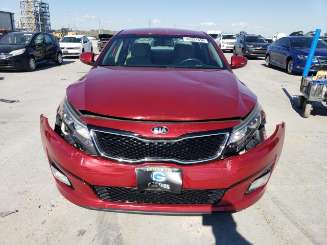 5XXGM4A79FG469245 - 2015 KIA OPTIMA LX RED photo 5