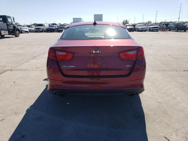 5XXGM4A79FG469245 - 2015 KIA OPTIMA LX RED photo 6