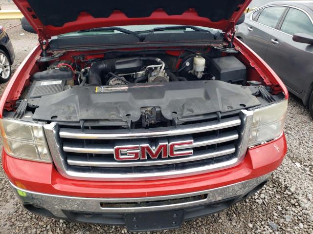 1GTEC14X38Z325064 - 2008 GMC SIERRA C1500 RED photo 11