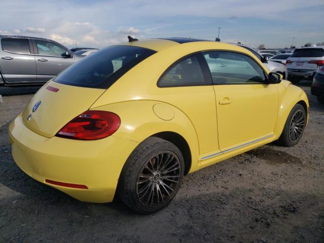 3VWJX7AT4CM643371 - 2012 VOLKSWAGEN BEETLE YELLOW photo 3