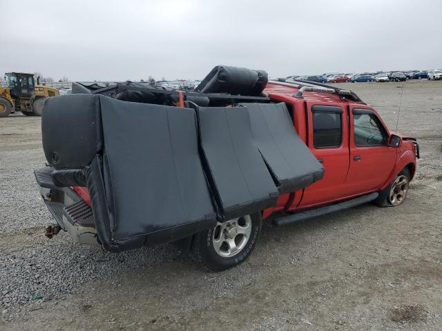 1N6MD29Y72C350265 - 2002 NISSAN FRONTIER CREW CAB SC RED photo 3