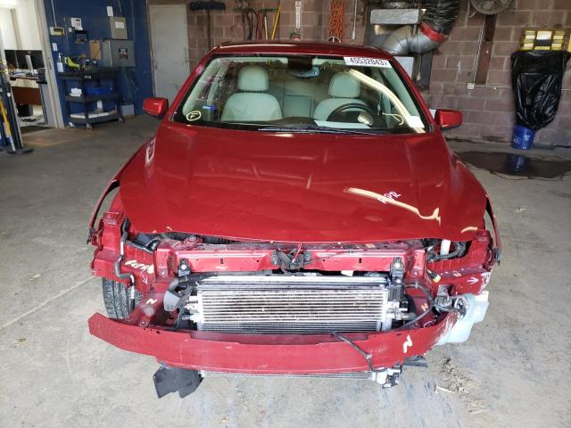 1G11D5SR9DF346027 - 2013 CHEVROLET MALIBU 1LT BURGUNDY photo 5