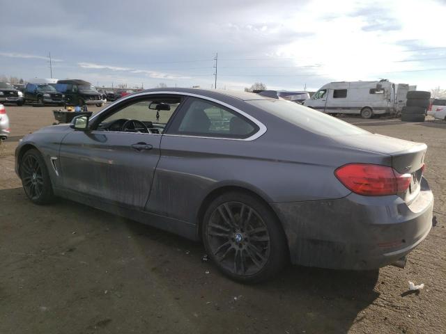 WBA3R5C51EK187278 - 2014 BMW 435 XI GRAY photo 2