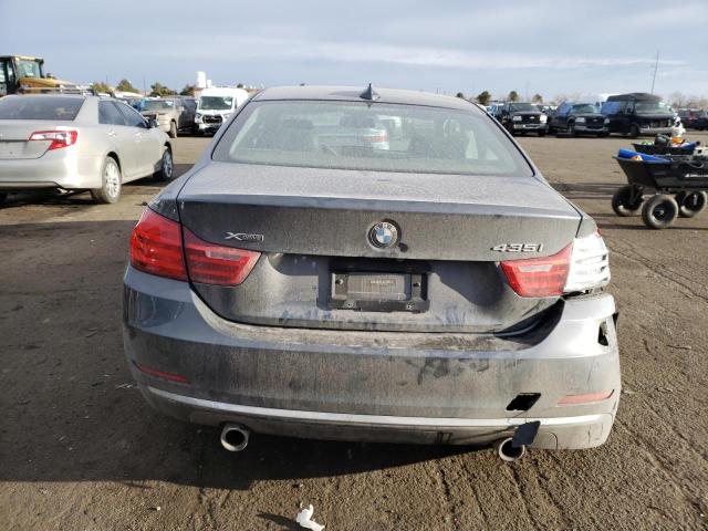 WBA3R5C51EK187278 - 2014 BMW 435 XI GRAY photo 6