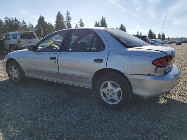 1G1JC524X27303752 - 2002 CHEVROLET CAVALIER BASE SILVER photo 2