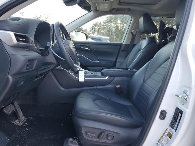5TDGZRBH1NS560710 - 2022 TOYOTA HIGHLANDER XLE 白色 照片 7