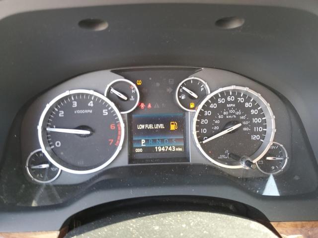 5TFGY5F13EX163003 - 2014 TOYOTA TUNDRA CREWMAX PLATINUM 黑色 照片 9