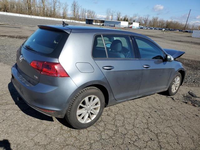 3VW217AU1HM033322 - 2017 VOLKSWAGEN GOLF S GRAY photo 3