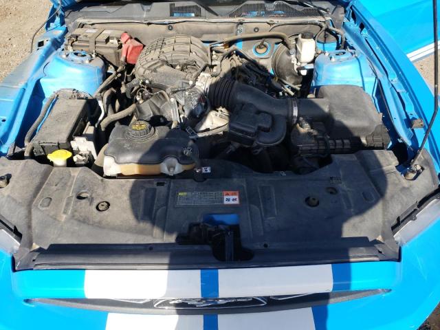 1ZVBP8AM9E5250364 - 2014 FORD MUSTANG BLUE photo 11