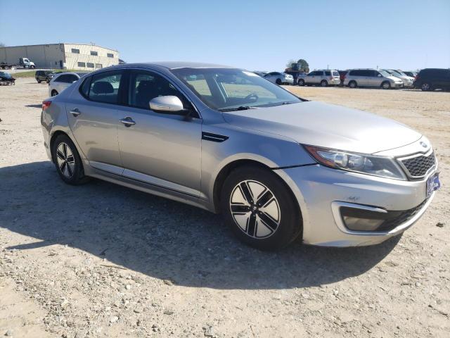 KNAGM4AD9C5036642 - 2012 KIA OPTIMA HYBRID SILVER photo 4