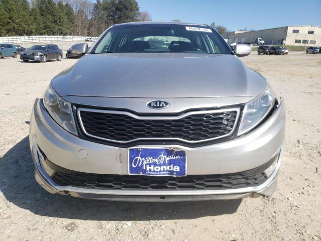 KNAGM4AD9C5036642 - 2012 KIA OPTIMA HYBRID SILVER photo 5