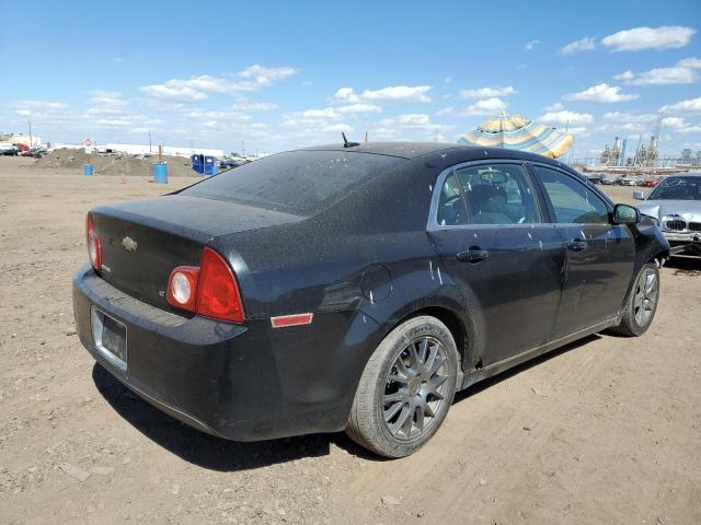 1G1ZH57B494199282 - 2009 CHEVROLET MALIBU 1LT BLACK photo 3