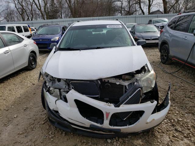 5Y2SM66815Z474104 - 2005 PONTIAC VIBE WHITE photo 5