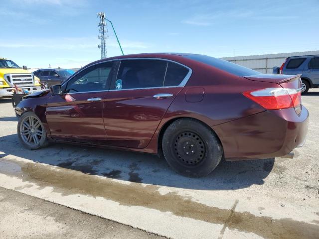 1HGCR2F55EA302274 - 2014 HONDA ACCORD SPORT BURGUNDY photo 2