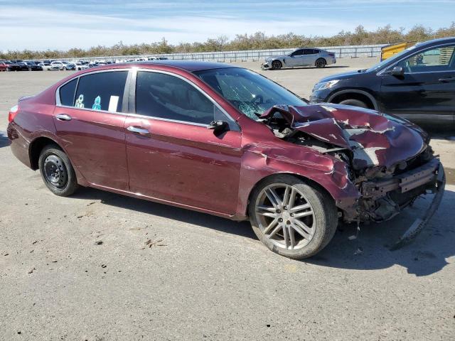 1HGCR2F55EA302274 - 2014 HONDA ACCORD SPORT BURGUNDY photo 4