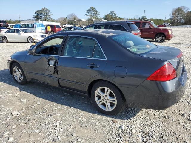 JHMCM56317C015632 - 2007 HONDA ACCORD SE GRAY photo 2