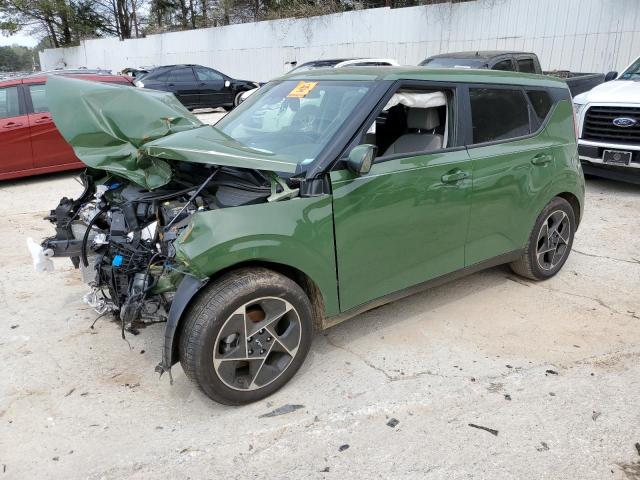 KNDJ33AU4P7193835 - 2023 KIA SOUL EX GREEN photo 1