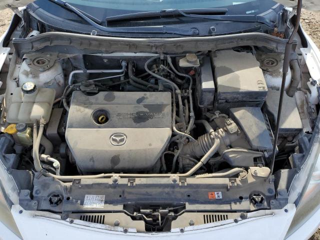 JM1BL1UG0B1420044 - 2011 MAZDA 3 I WHITE photo 11