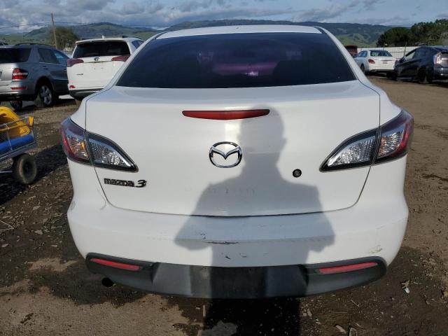 JM1BL1UG0B1420044 - 2011 MAZDA 3 I WHITE photo 6