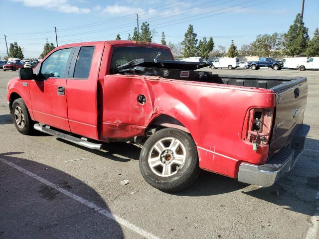 1FTRX12W76KD92076 - 2006 FORD F150 RED photo 2