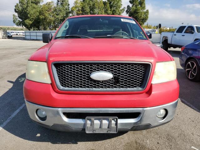 1FTRX12W76KD92076 - 2006 FORD F150 RED photo 5