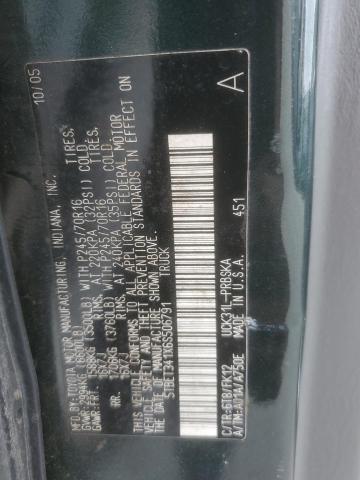 5TBET341X6S506791 - 2006 TOYOTA TUNDRA DOUBLE CAB SR5 TWO TONE photo 12