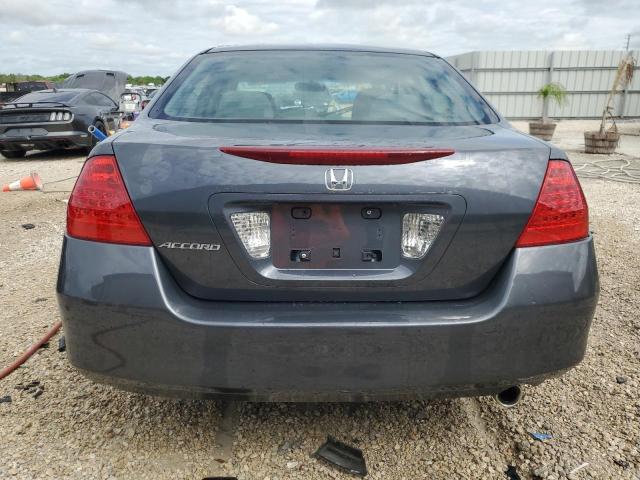 3HGCM564X7G711401 - 2007 HONDA ACCORD LX GRAY photo 6